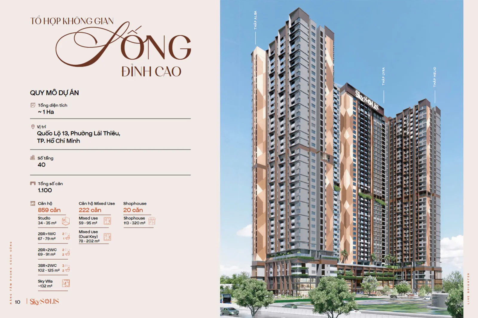 Căn hộ Sky Solis Bình Dương – Thông tin mới nhất 2026, giá bán, vị trí, tiện ích và tiềm năng đầu tư 43 Không gian sống căn hộ Sky Solis